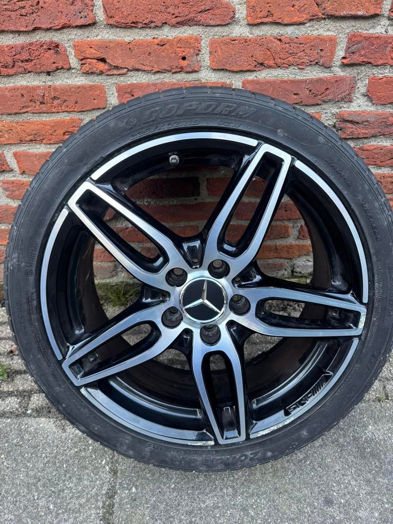 18 inch orginele mercedes AMG velgen 5x112, Auto-onderdelen, Banden en Velgen, Ophalen, 18 inch, Velg(en), Zomerbanden