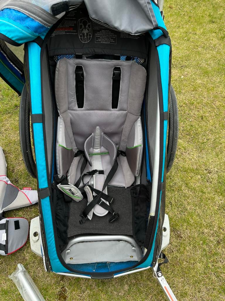Thule Chariot XT Kinderkar - Veelzijdig en Comfortabel, Ophalen, Gebruikt, Vering, Kinderkar
