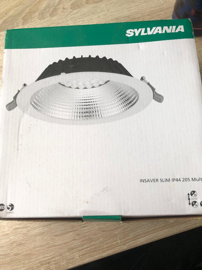 Partij Sylvania  inbouwspot 25 stuks, Led, Metaal of Aluminium, Nieuw, Ophalen of Verzenden