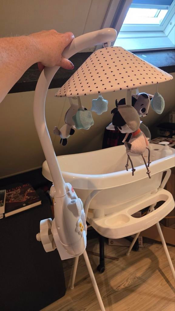 Tiny Love Mobiel met licht en geluid, Kinderen en Baby's, Speelgoed | Babyspeelgoed, Ophalen of Verzenden, Zo goed als nieuw, Mobiel