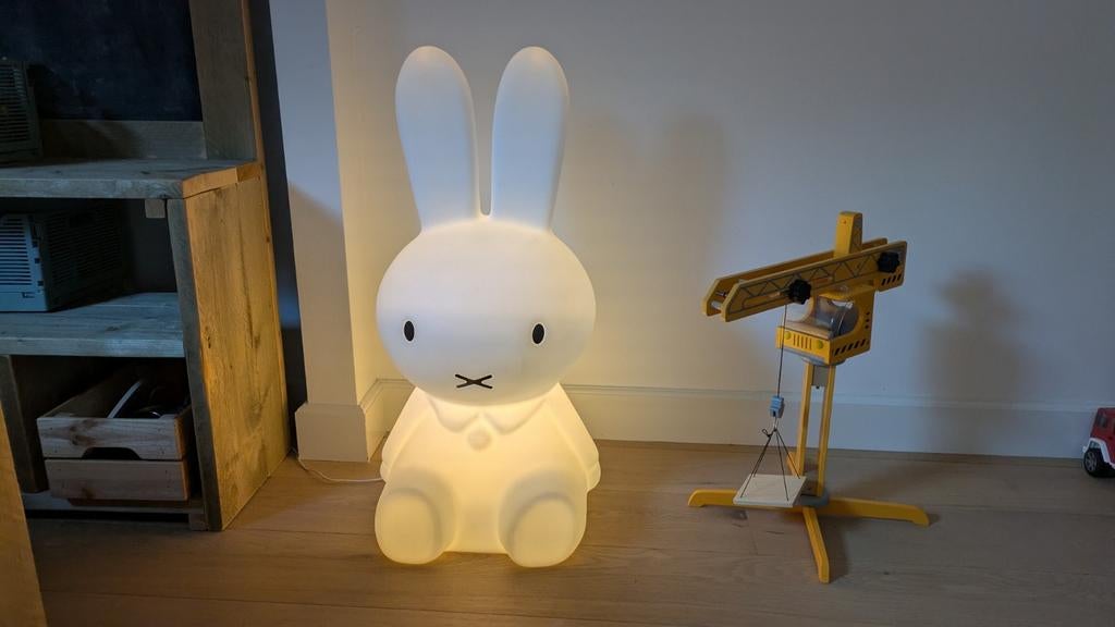 Nijntje lamp van Mr Maria met dimmer, 80 cm hoog, Ophalen of Verzenden, Zo goed als nieuw