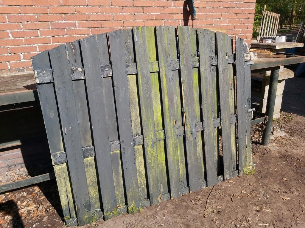 Schutting: Tuinscherm 1.60x1.30hoog, Gebruikt, Ophalen of Verzenden, Nb, Nb