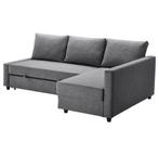 FRIHETEN dark grey slaap/hoekbank, Huis en Inrichting, Slaapkamer | Slaapbanken, Ophalen, Gebruikt, Tweepersoons