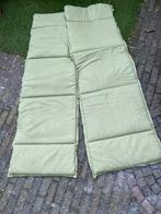 2x Livarno Ligstoelkussens - Groen, Ophalen, Zo goed als nieuw