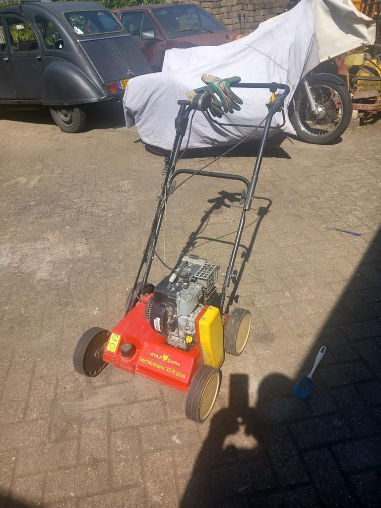 Verticuteermachine te huur, Ophalen, Benzine