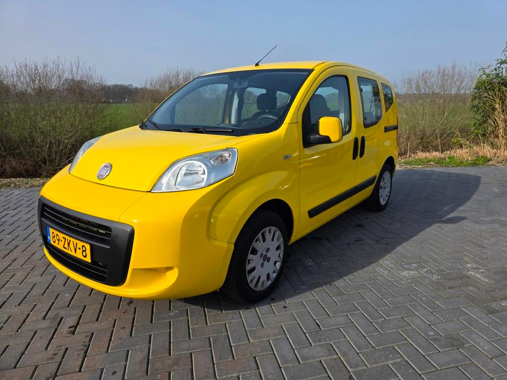 Fiat Qubo 1.4 Nat 2013 115dkm CNG nieuwe APK!, Auto's, Voorwielaandrijving, Euro 5, 15 km/l, Gebruikt