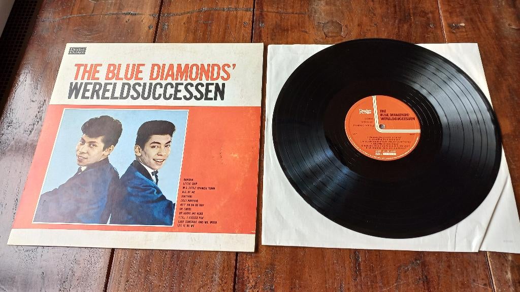 blue diamonds            wereldsuccessen, Gebruikt, Ophalen of Verzenden, Inclusief binnenhoes, 12 inch