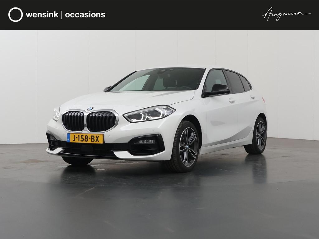 BMW 1-serie 118i Executive Edition Sport | Navigatie | Sport, Auto's, Stof, Gebruikt, Wit, Origineel Nederlands
