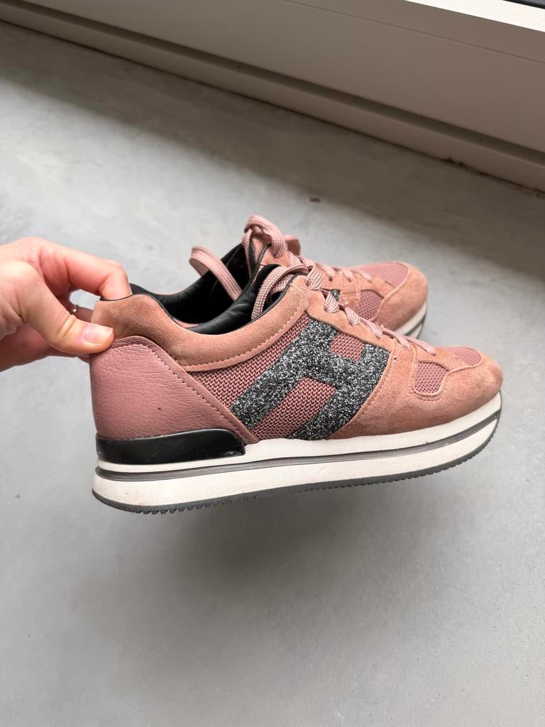 Hogan sneakers maat 36, Ophalen of Verzenden, Sneakers of Gympen, Roze, Gedragen