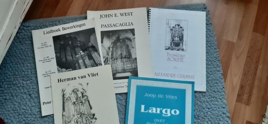bladmuziek voor (kerk) orgel uitg. Jan Zwart en anderen, Orgel, Gebruikt, Ophalen of Verzenden, Religie en Gospel