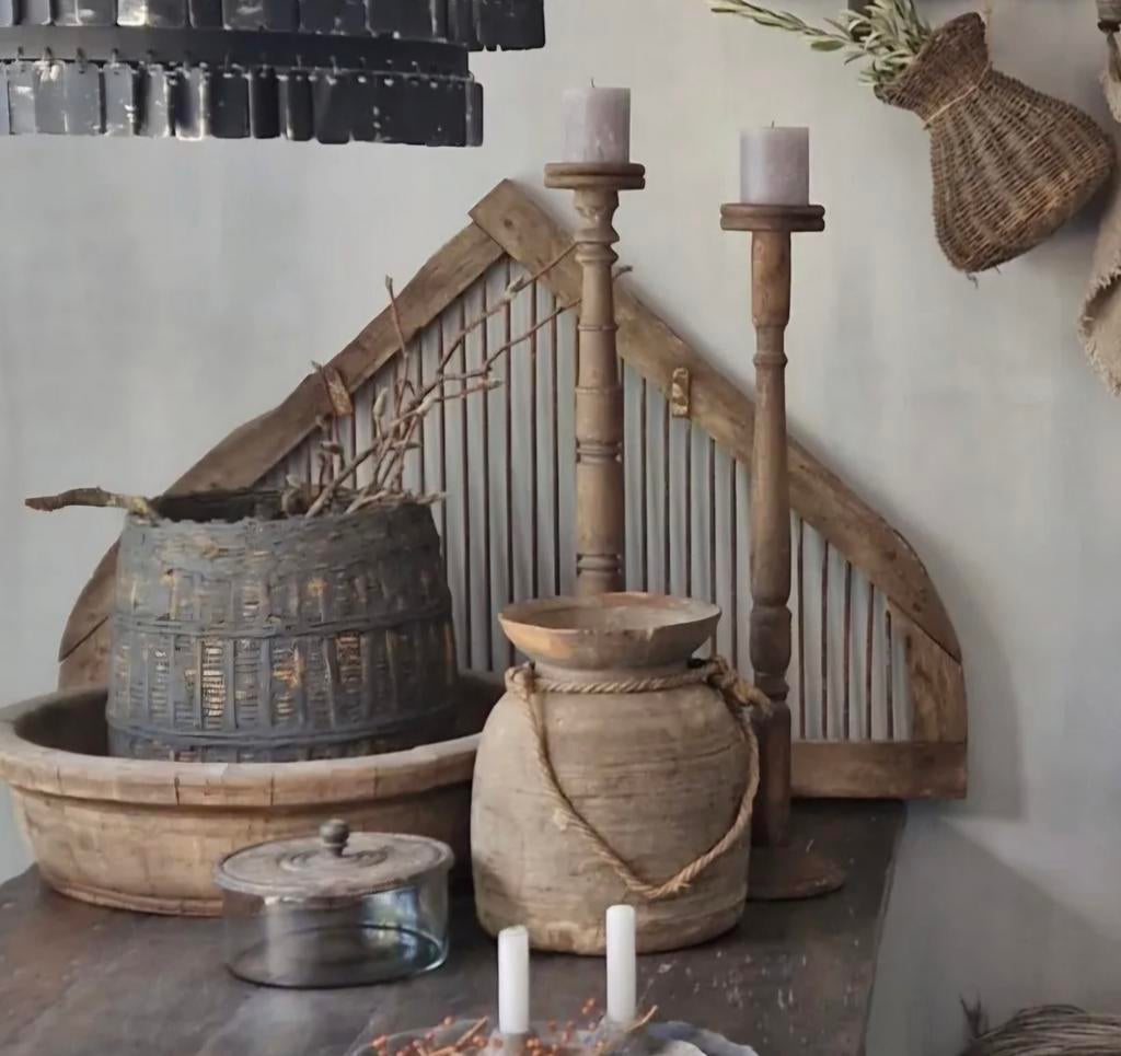 Mooie oude hooiruif, Ophalen