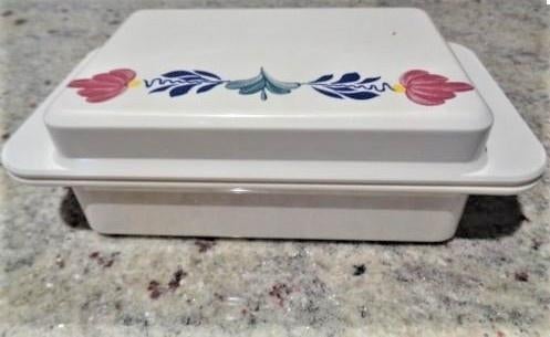 Boerenbont Mepal (kunststof) botervloot Boerenbond, Huis en Inrichting, Keuken | Servies, Gebruikt, Schaal of Schalen, Boerenbont