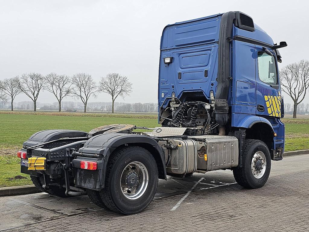 MERCEDES-BENZ AROCS 1843 4x4 allrad pto mp5, Auto's, Automaat, Euro 6, 428 pk, Blauw