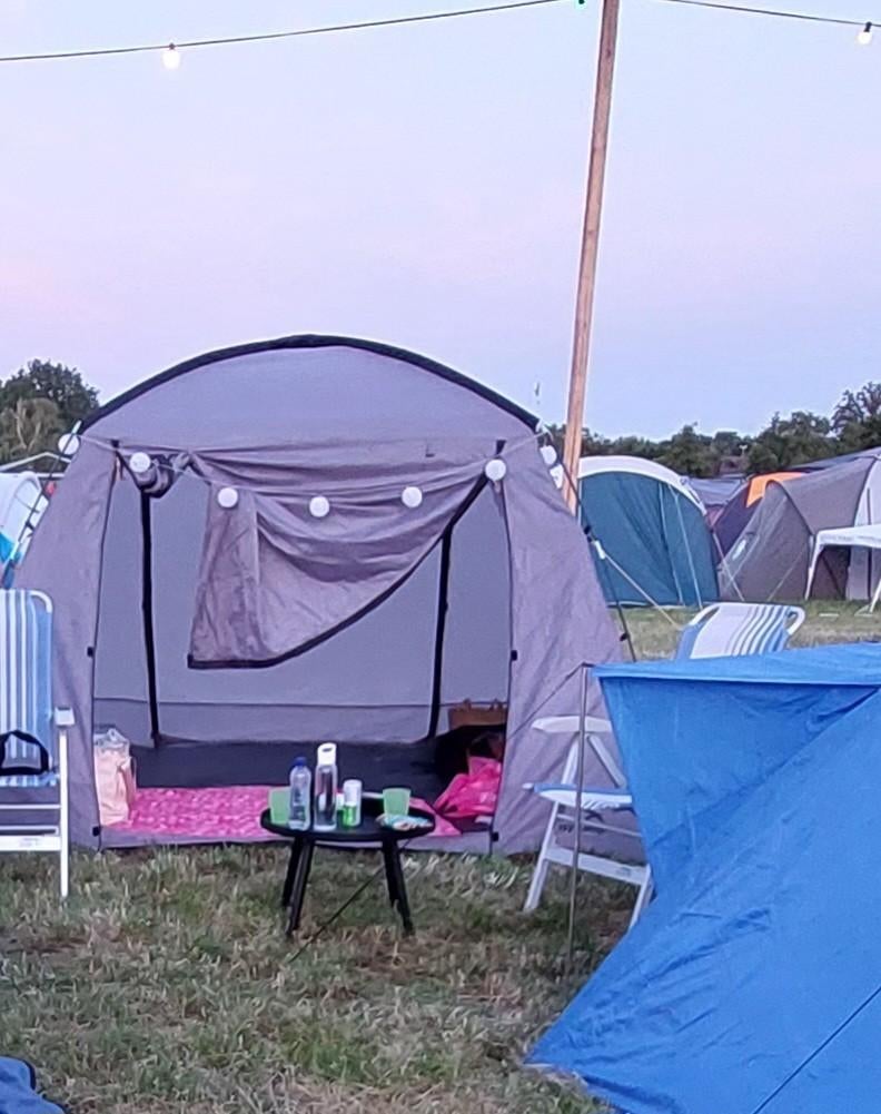 Dagtent, festivaltent, easy camp daytent, Ophalen, Gebruikt