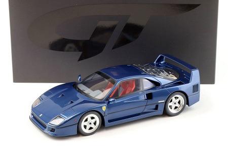 AANBIEDING ! Ferrari F40 blue GT Spirit 1:18, Auto, Gt spirit, ., Nieuw