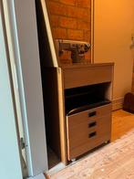 Naaitafel met zitje en opbergruimte, Hobby en Vrije tijd, Gebruikt, Naaimachine, Industrieel, Ophalen