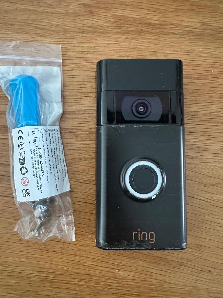 Ring deurbel 2nd gen Te koop, Ophalen, Bewegingsdetectiesensor, Gebruikt, Bedraad