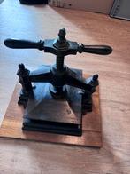 Antieke Boekpers - 19e Eeuws Engels Vakmanschap, Antiek en Kunst, Ophalen of Verzenden