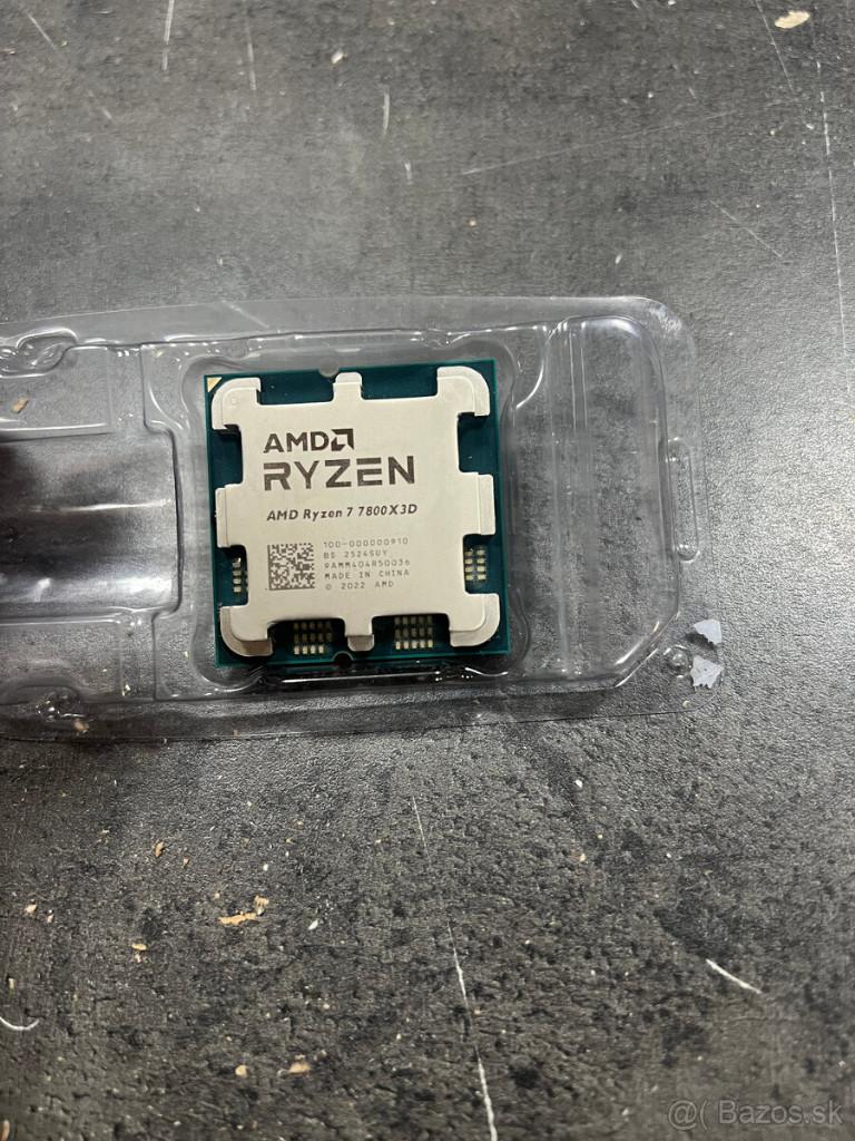 AMD Ryzen 7 7800X3D Processor, Computers en Software, Processors, AM5, Zo goed als nieuw, AMD Ryzen 7, 4 Ghz of meer