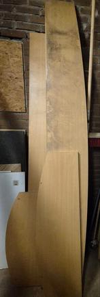 Houten planken, halfrond, Ophalen