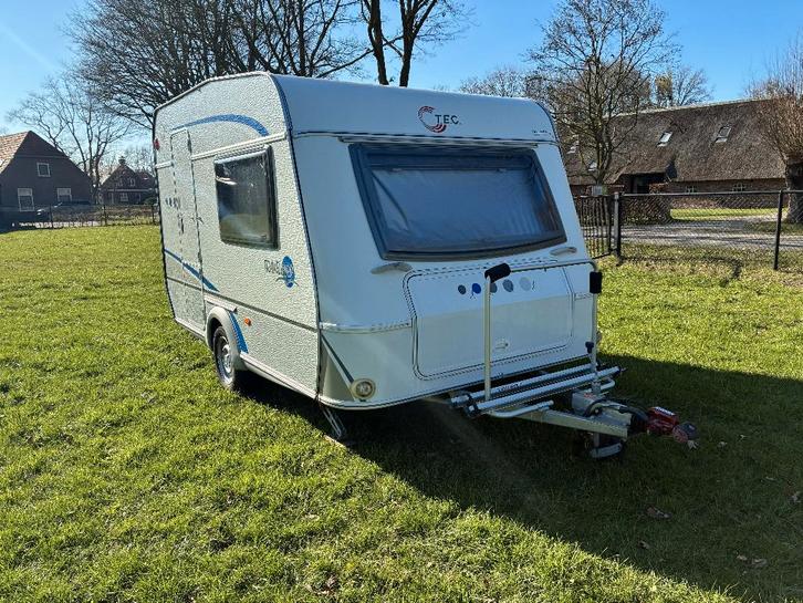 Mooie nette en compacte Tec Caravan 360, Caravans en Kamperen, Caravans, Particulier, tot en met 2, 750 - 1000 kg, Kleine zit