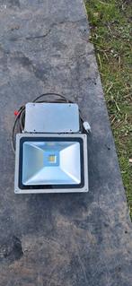 Krachtige LED Bouwlamp / Schijnwerper (Gebruikt), Doe-het-zelf en Verbouw, Ophalen, Gebruikt, 50 tot 200 watt, Lamp met armatuur