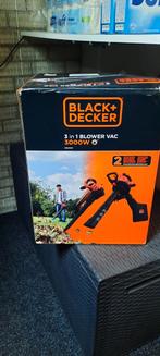 Nieuwe black en decker bladblazer en zuiger incl opvangzak, Tuin en Terras, Bladblazers, Ophalen of Verzenden, Nieuw, Elektrisch