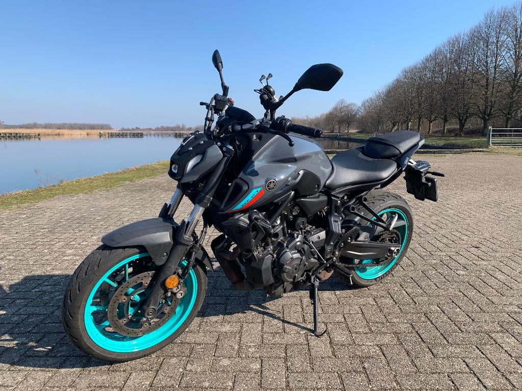 Yamaha MT 07 | 2022 | Cyan Storm |  8690km, Motoren, Motoren | Yamaha, Motorrijbewijs A, Particulier, Meer dan 35 kW, 689 cc