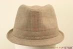 hoed Trilby Hawkins bruin grijs maat 58 nieuw, Hoed, Nieuw, Ophalen of Verzenden, 58 of 59 cm (L, 7¼ of ⅜ inch)