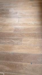 Eiken vloerplanken mes en groef, 20mm dik, 170mm breed, Ophalen, Gebruikt, Vloerdelen of -planken, 10 m² of meer