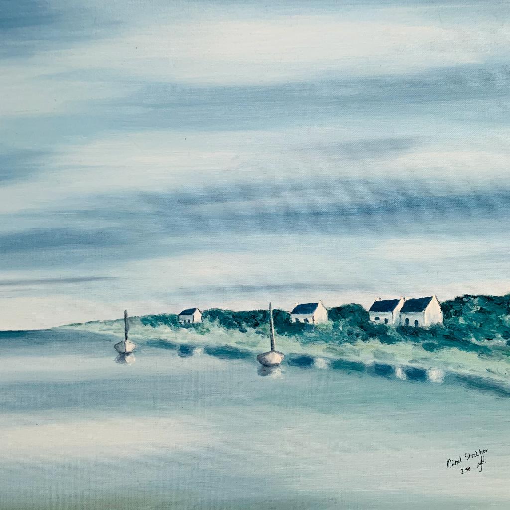 Olieverf op karton, Verzenden