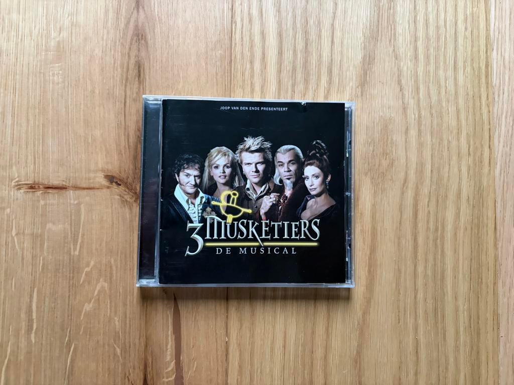 3 musketiers Nederlandse musical cd cast album Pia Douwes, Ophalen of Verzenden, Zo goed als nieuw