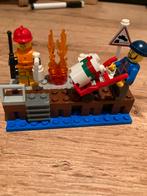 Lego City 60213 Brand aan de Kade (niet compleet), Ophalen of Verzenden, Gebruikt, Losse stenen, Lego