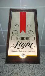 Michelob Licht beer verlicht reclamebord, Ophalen of Verzenden, Gebruikt, Reclamebord, Plaat of Schild, Overige merken