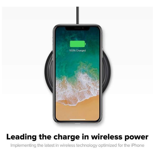 Mophie Wireless Charger draadloos laadstation smartphone, Telecommunicatie, Mobiele telefoons | Telefoon-opladers, Zo goed als nieuw