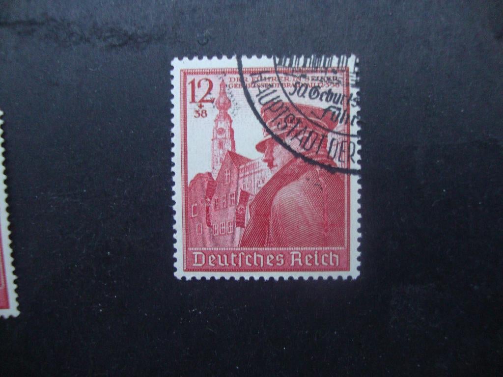 Duitse Rijk nr. 691 Gestempeld, ( Hitler ), Ophalen of Verzenden, Overige periodes, Gestempeld