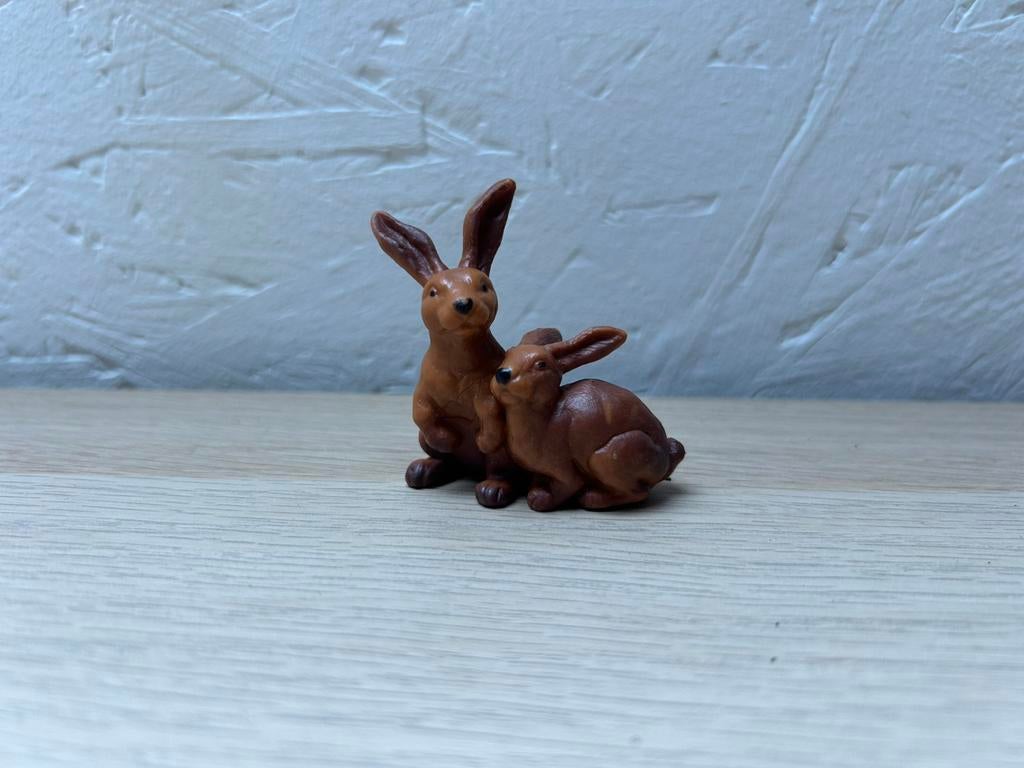 Schleich oude konijnen, Ophalen of Verzenden, Zo goed als nieuw, Paard, Beeldje of Figuurtje