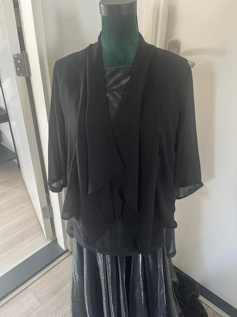 Mooi transparant zwart bolero merk Lola liza maat 40, Ophalen of Verzenden, Zo goed als nieuw, Maat 38/40 (M), Zwart