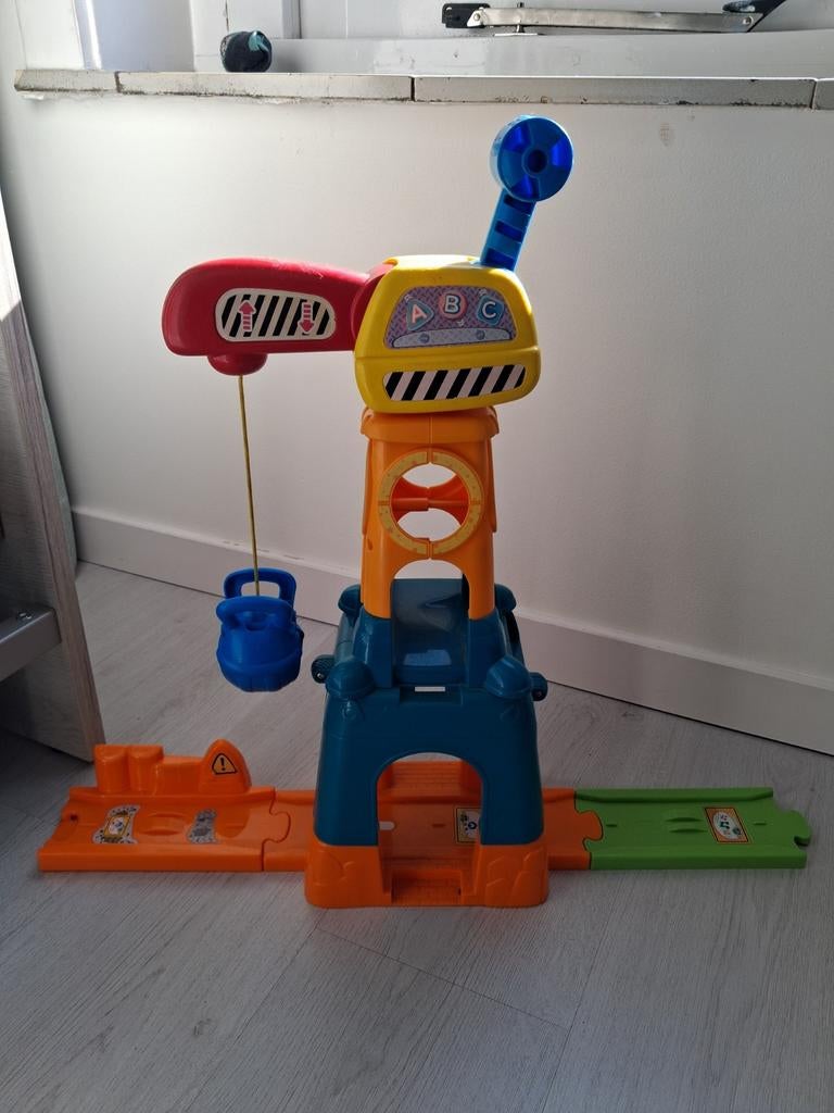 Hijskraan vtech € 7,50, Ophalen of Verzenden, Zo goed als nieuw, 6 maanden tot 2 jaar