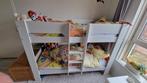 Wit stapelbed 90x200 inclusief matras, Ophalen, Gebruikt, Stapelbed