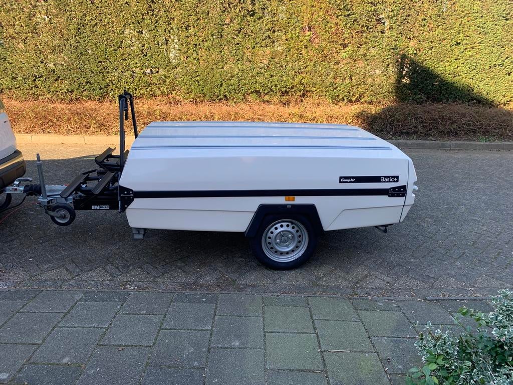 Vouwwagen Camplet Basic +, Caravans en Kamperen, Vouwwagens, Ophalen, Blauw, Aanwezig, Camp-Let