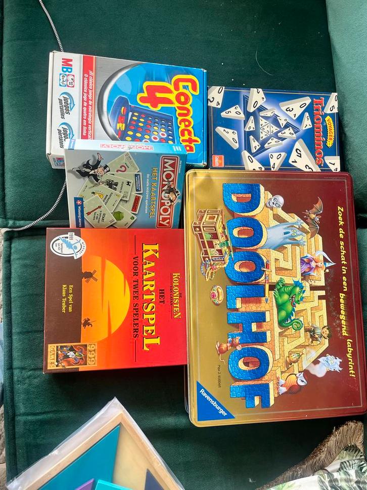 Diverse spellen, Hobby en Vrije tijd, Gezelschapsspellen | Bordspellen, Gebruikt, Ophalen