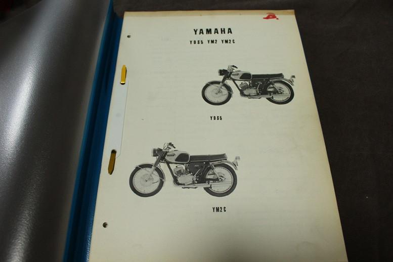 Yamaha YDS5 YM2 YM2C 1968 motorcycle parts list, Motoren, Ophalen of Verzenden, Yamaha