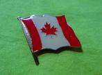 Klein broche vlag van Canada, Overige materialen, Gebruikt, Verzenden, Minder dan 4 cm