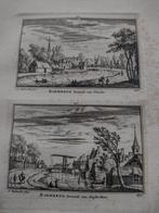 241/242 Baambrug Kopergravure 18e Eeuw dl 3, Antiek en Kunst, Kunst | Etsen en Gravures, Ophalen of Verzenden