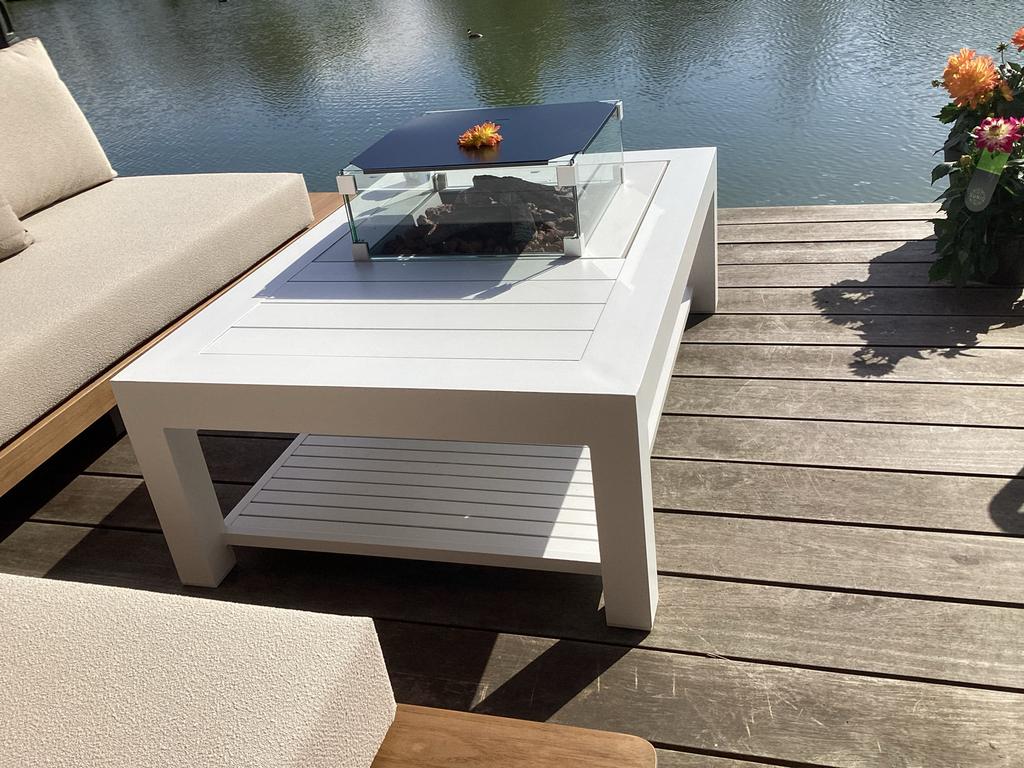 Nieuwe vuurtafel Libre rechthoek wit, Ophalen, Nieuw