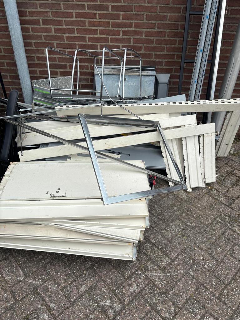 Oud ijzer en aluminium te koop, Doe-het-zelf en Verbouw, Metalen, Ophalen, Gebruikt, Aluminium