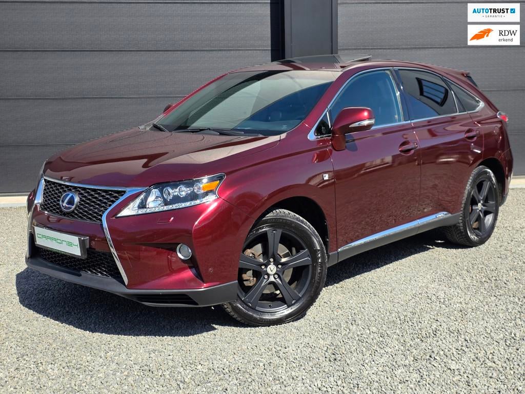 Lexus RX 450h 4WD F-Sport | 1e ig. | Dealer ond. |, Auto's, Lexus, Automaat, 249 pk, Gebruikt, Zwart