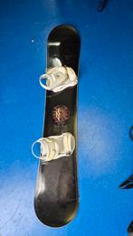 Nitro Dames Snowboard + Drake Bindingen + Tas, Sport en Fitness, Snowboarden, Ophalen, Gebruikt, Board