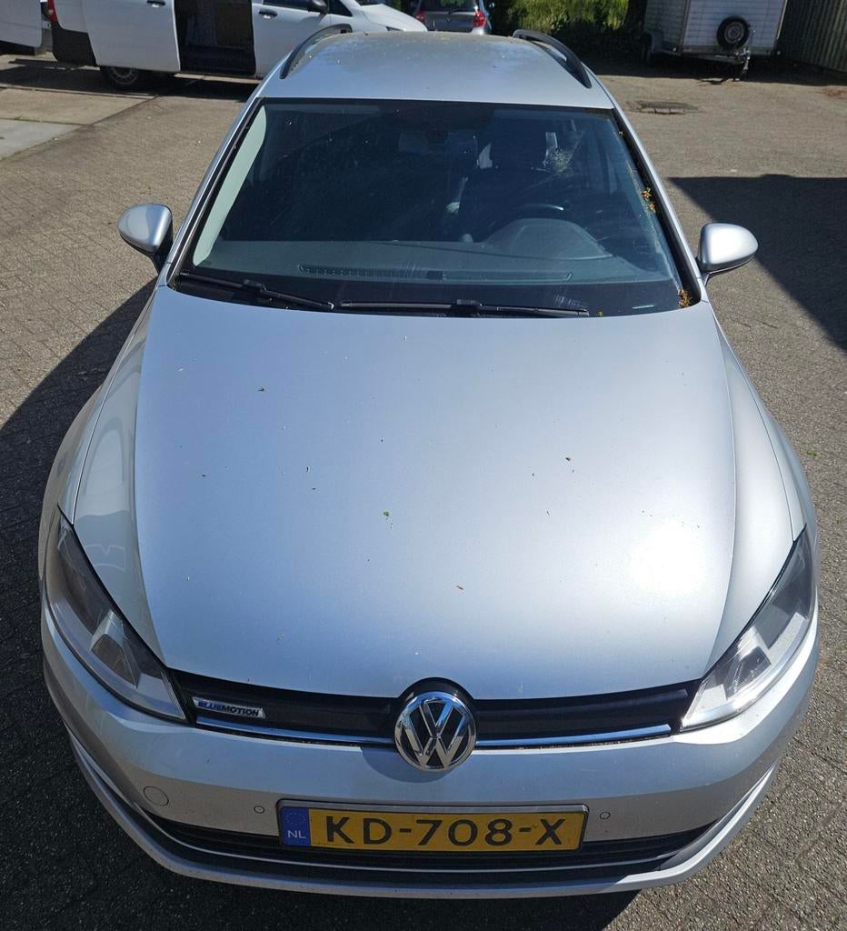 Volkswagen Golf Variant 1.0 TSI 115pk Bluemotion 2016 Grijs, Auto's, Volkswagen, Voorwielaandrijving, Stof, Euro 6, Cruise Control